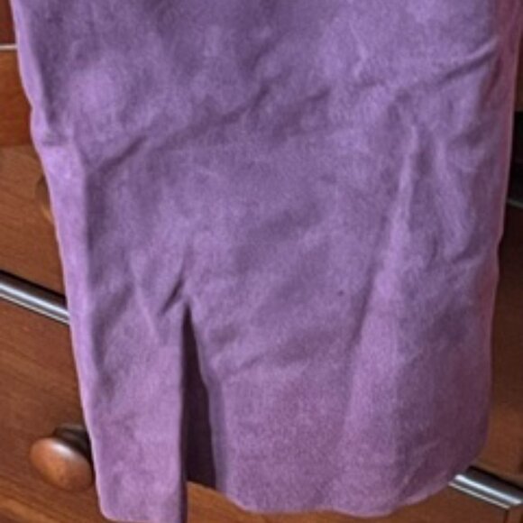 Vintage Finity Natuals suede pants size 10 - Picture 3 of 8